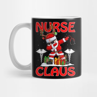 Nurse Santa Claus Reindeer Christmas Matching Costume Mug